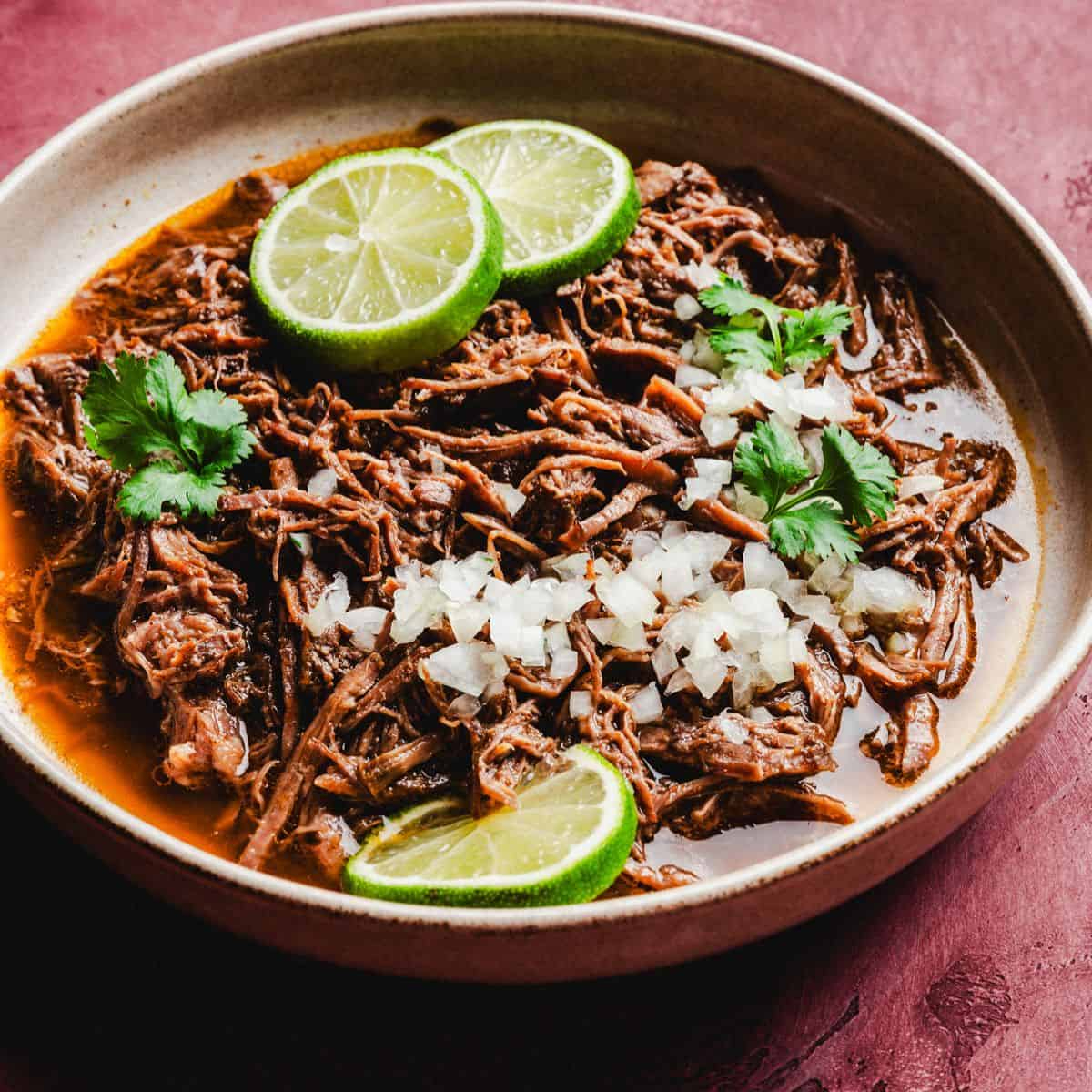 Litro de Birria de Res