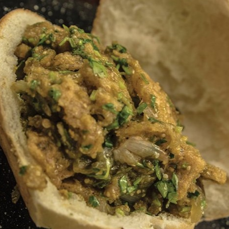 TORTA DE CHICHARRON EN SALSA VERDE