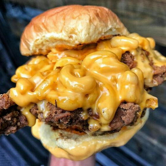 Hamburguesa Mac & Cheese Deluxe