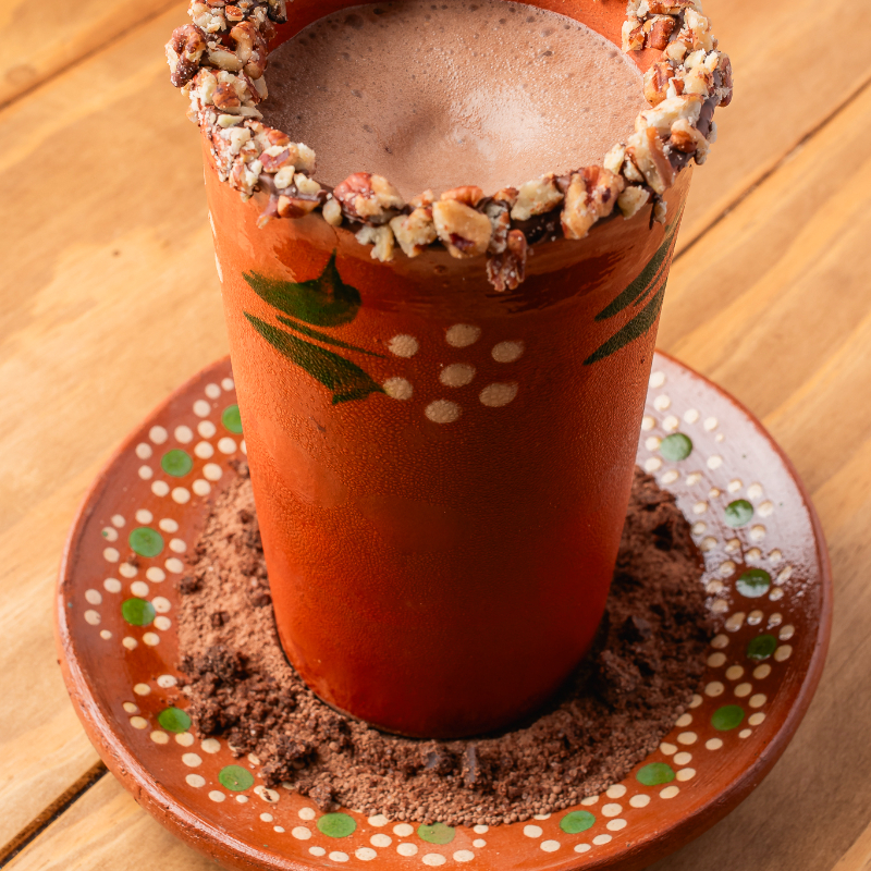 SMOTHIE DE PLATANO CON CHOCOLATE ABUELITA