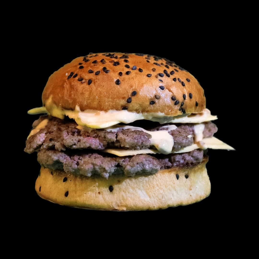 SMASHED DOUBLE BURGER