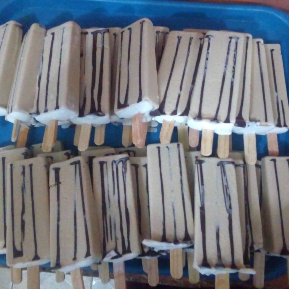 Paleta de Crema de Capuchino