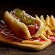 Hot Dog con Papas