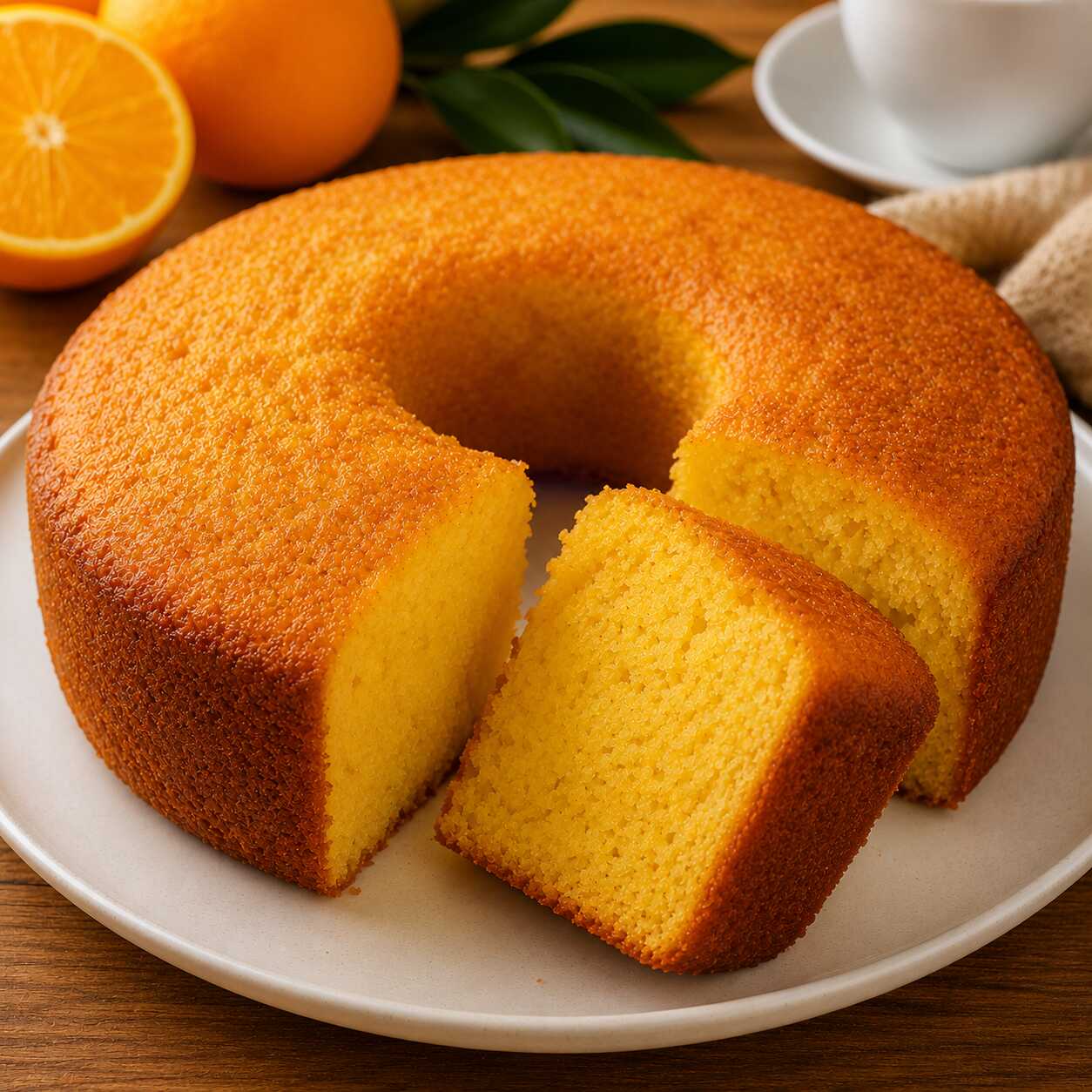 **Bolo Caseiro de Laranja – Unidade**
O clássico que nunca decepciona! Nosso Bolo Caseiro de Laranja é preparado com ingredientes selecionados e o suco natural da fruta, garantindo uma massa extremamente macia, fofinha e úmida, com aroma cítrico irresistível e sabor marcante. Perfeito para acompanhar um café fresquinho, um chá ou adoçar qualquer momento do seu dia. Feito no estilo caseiro, com aquele gostinho de receita de família que desperta boas lembranças. **Uma delícia que conquista desde a primeira fatia. Peça agora e receba um bolo fresquinho, pronto para deixar seu dia ainda mais saboroso!**
