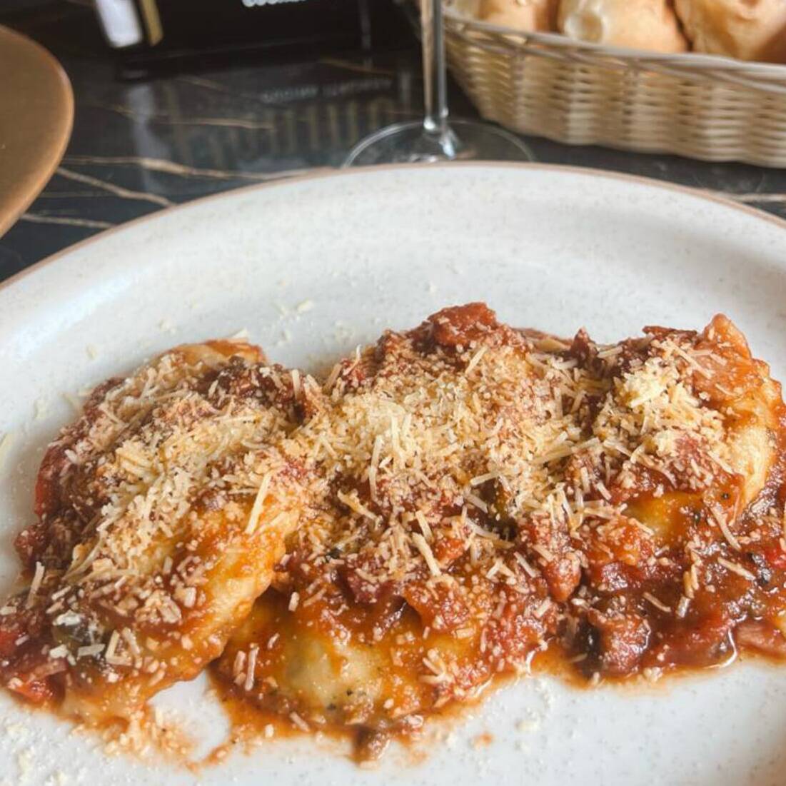 Ravioli Amatriciana