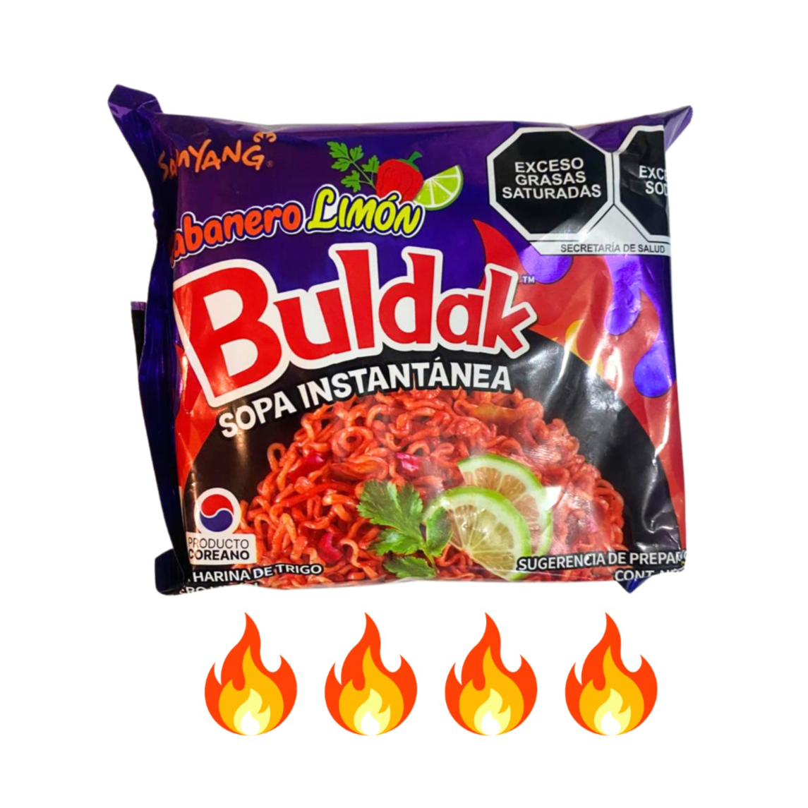 Ramen Buldak Habanero Limón