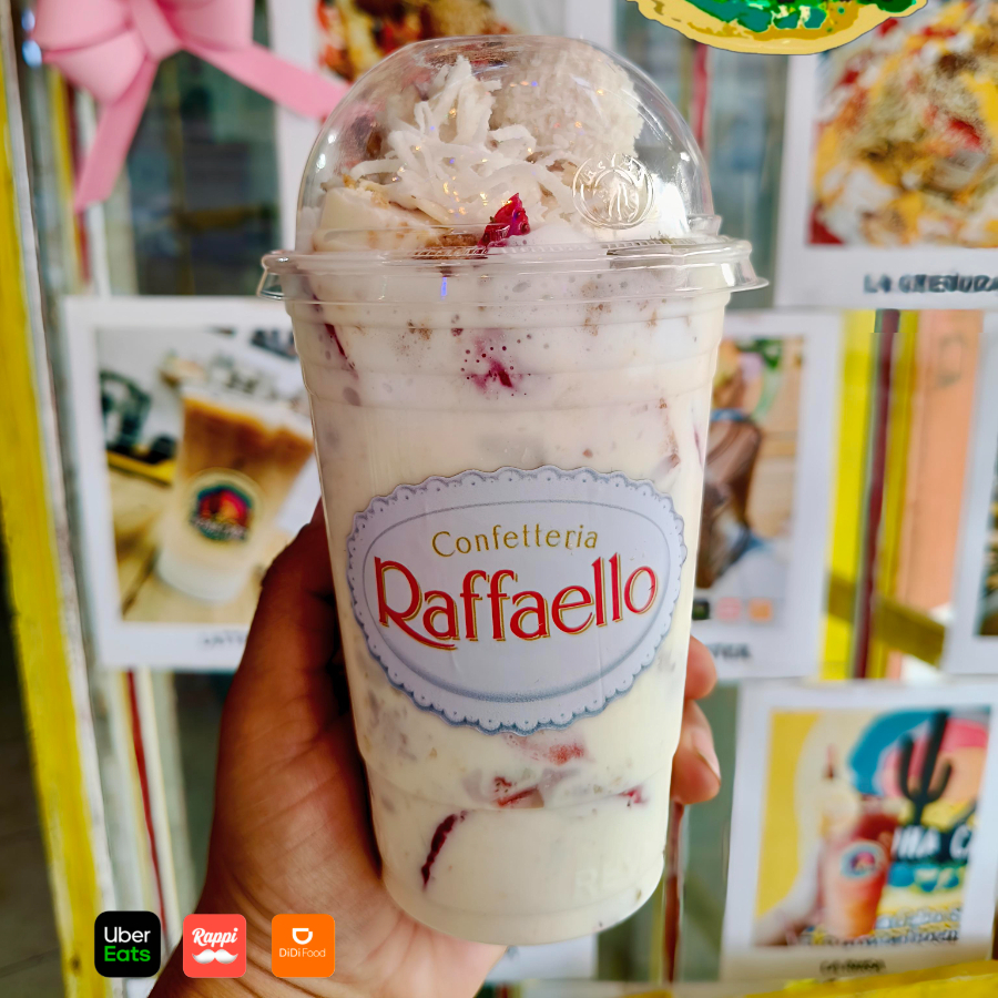 Fresas con Crema RAFFAELLO