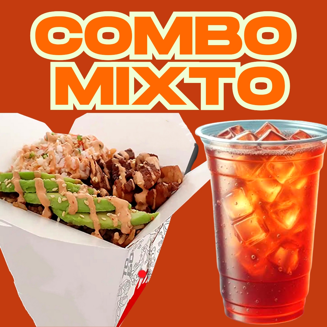 Combo Grande Mixto + Te Helado