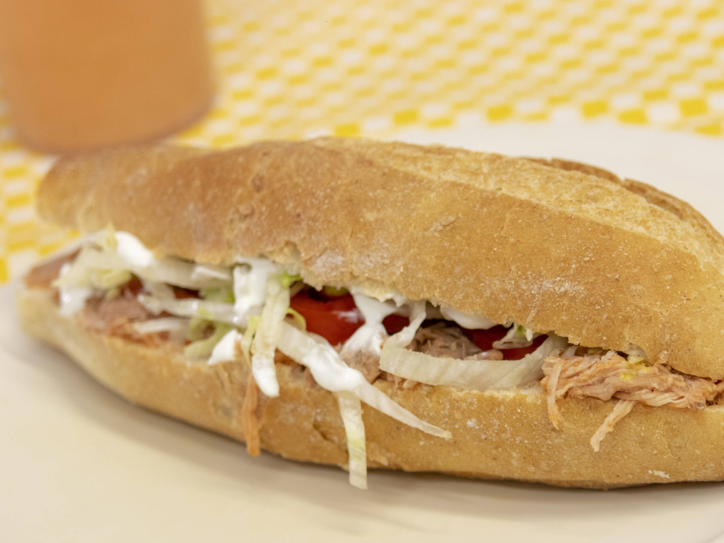Lonche de Pierna Adobada