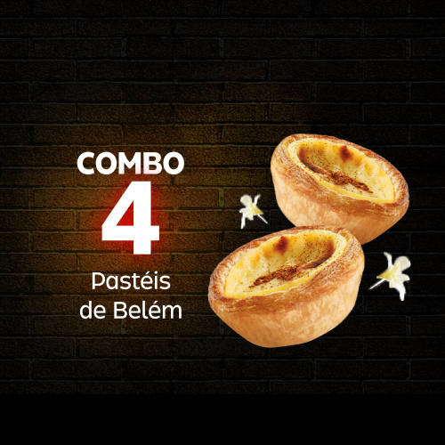 Crocantes e deliciosos, perfeitos para adoçar qualquer hora do dia! Aproveite e leve 4 por um preço especial.