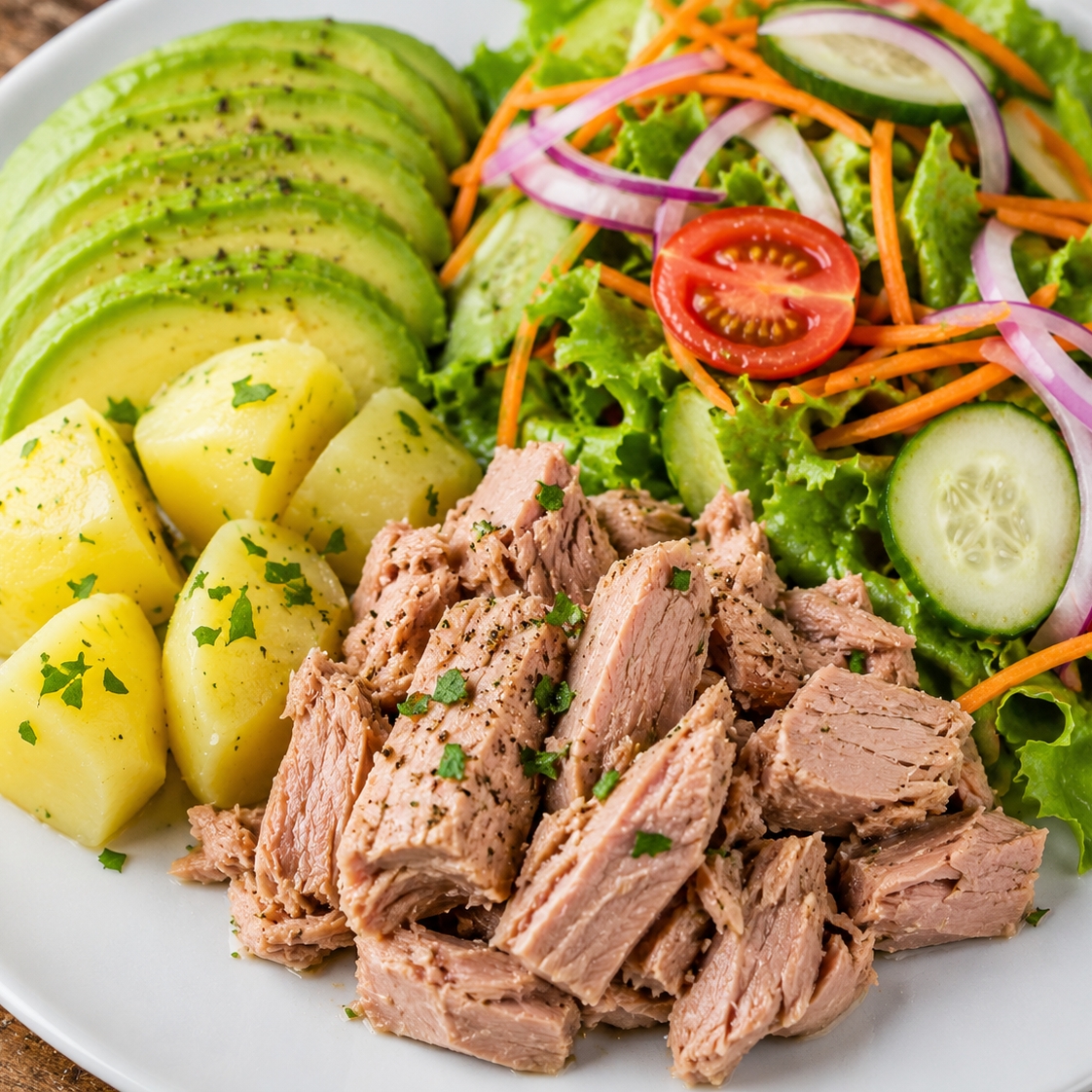 Saludable de atún