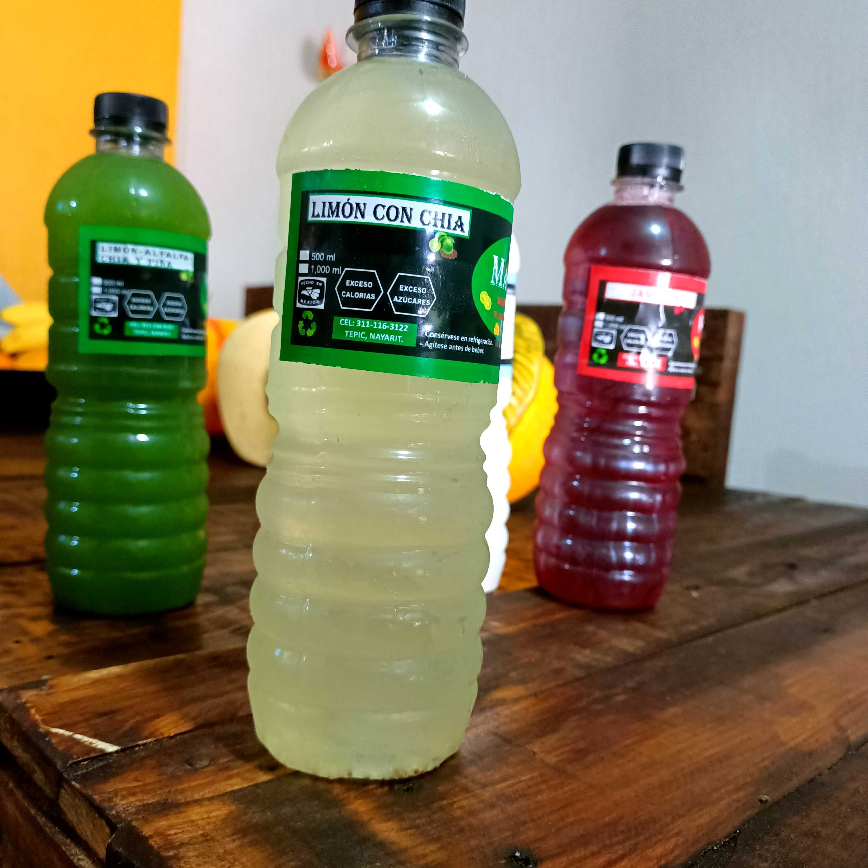 Agua de Limón con Chía