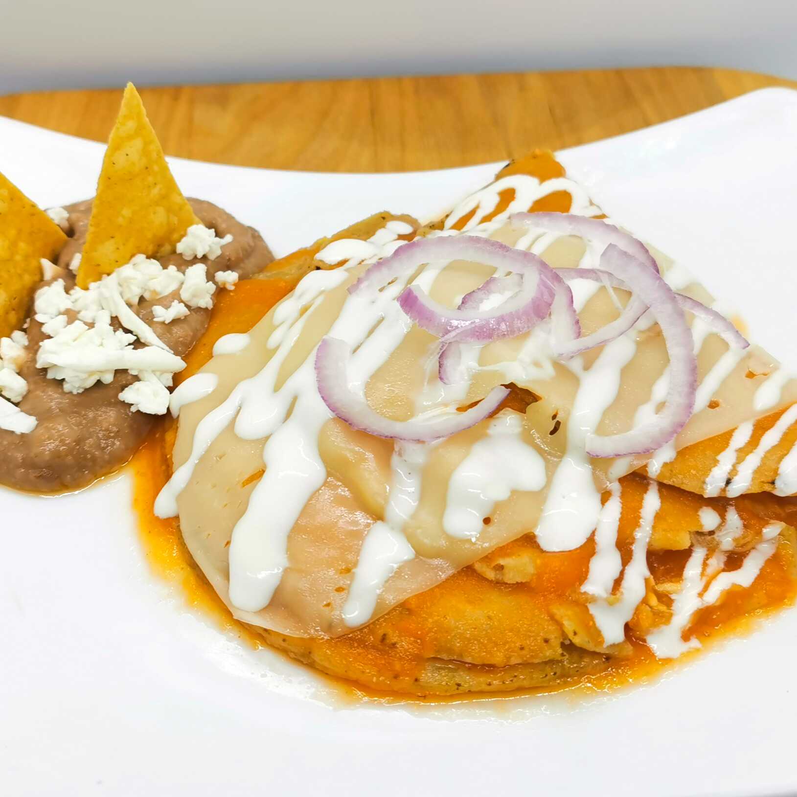 Enchiladas Rojas 3 Pzas