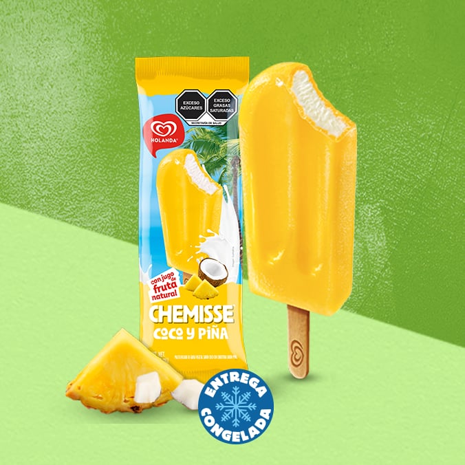 Chemisse Piña Coco (2 piezas)