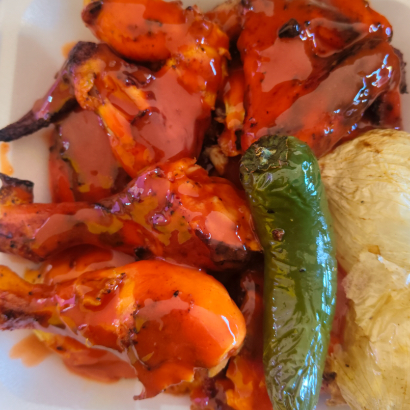 1 Pollo Asado (Salsa Búfalo)