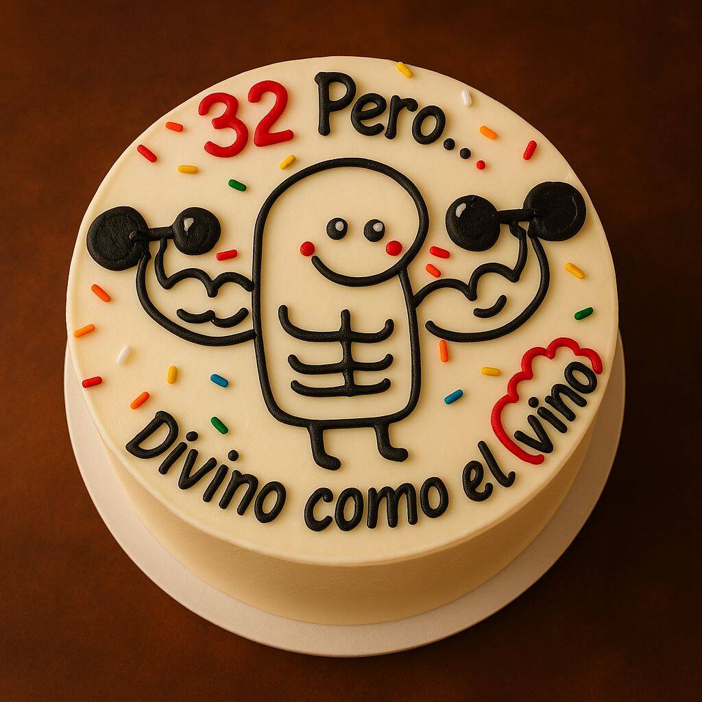 Mini Cake Musculo