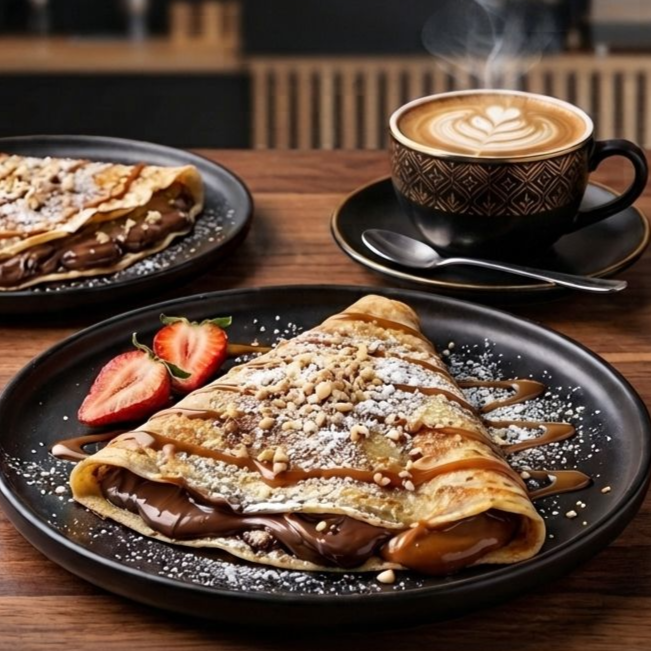 Crepa + Latte