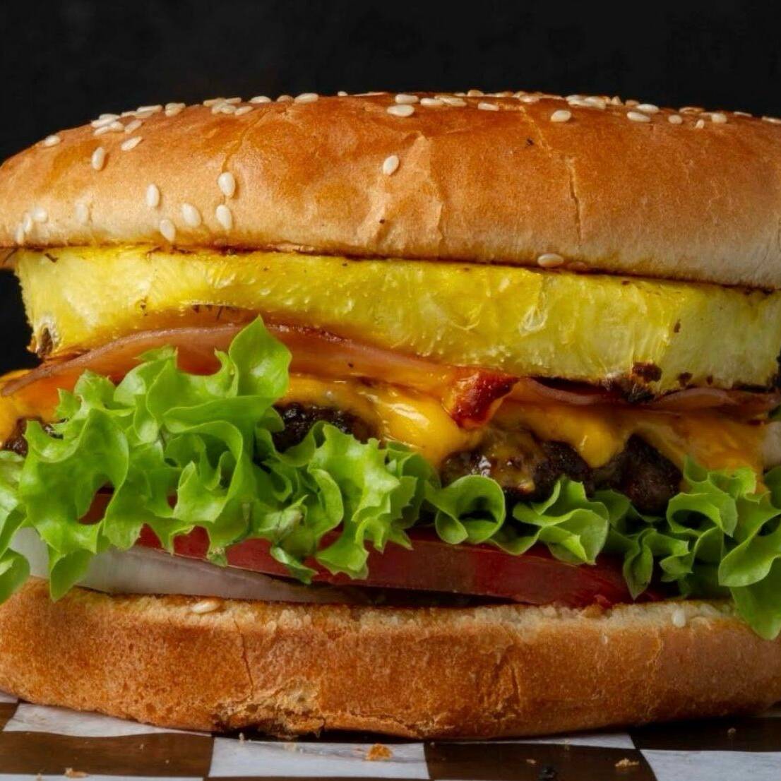 Burguer Hawaiana Plancha