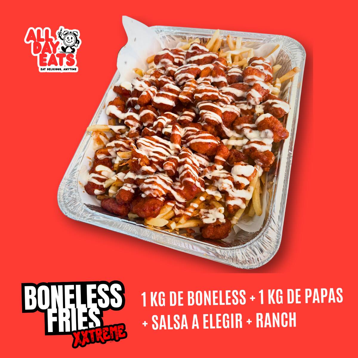 BONELESS FRIES XXTREME 🔥