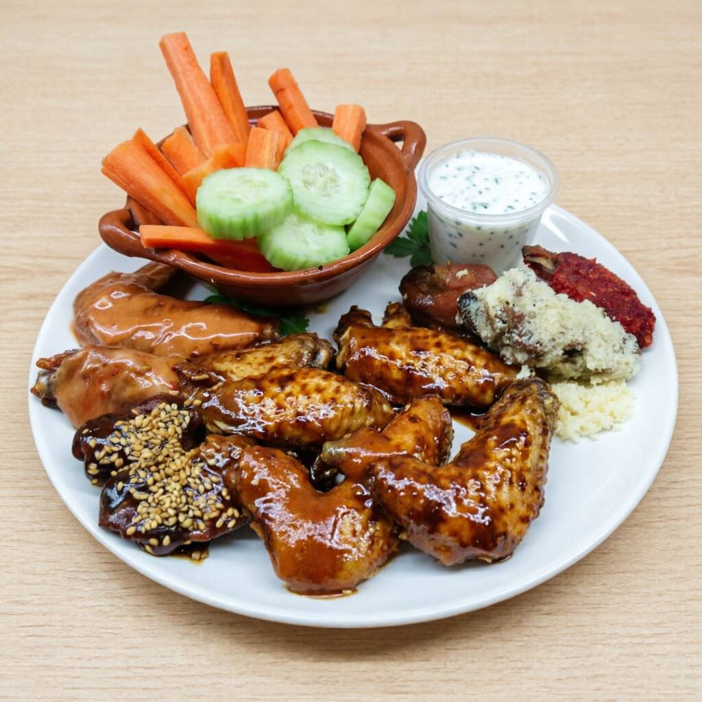 Alitas Jolly Roger 10 🤎✴️🏴☠️ Bbq
