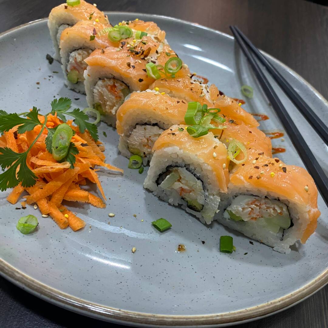 Rollo salmón