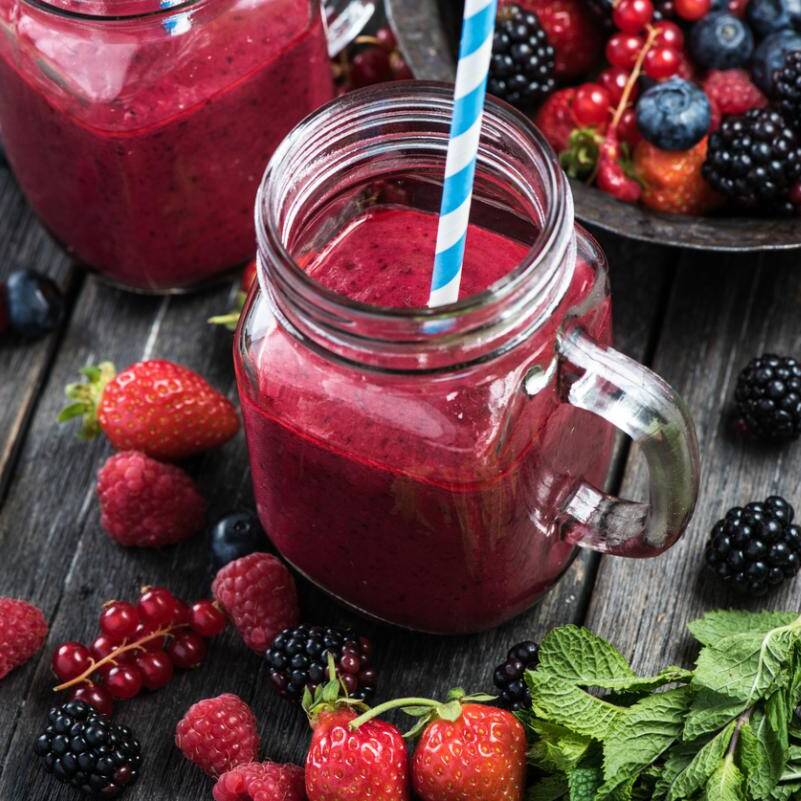 SMOOTHIE DE FRUTOS ROJOS