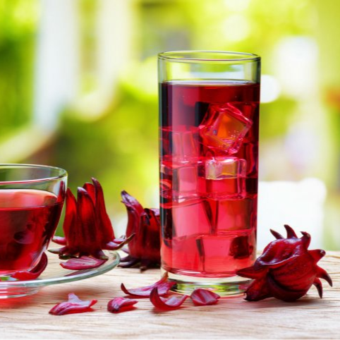Agua fresca de jamaica