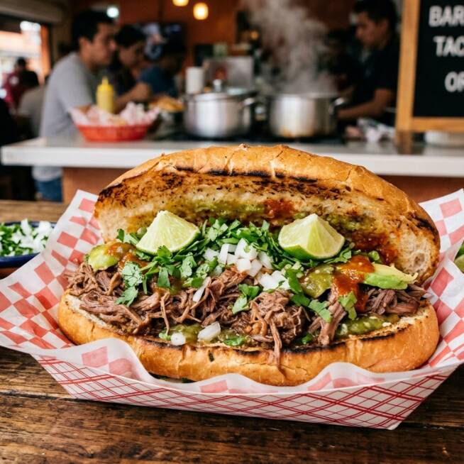 Lonche de Barbacoa y Refresco de 400 Ml PEPSI