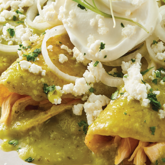 Enchiladas Verdes