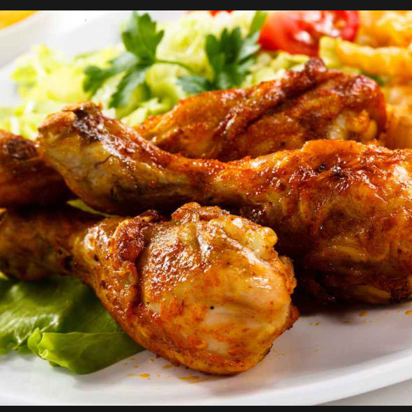 Pollo Frito con Papas