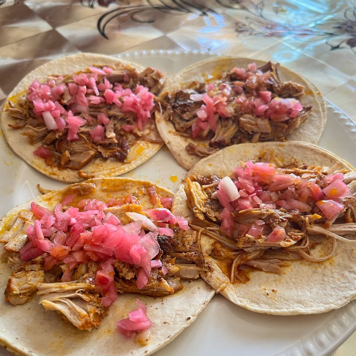 6 Tacos de cochinita