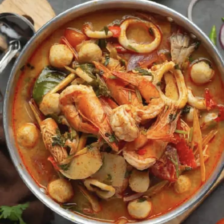 La más Deliciosa SOPA DE MARISCOS!