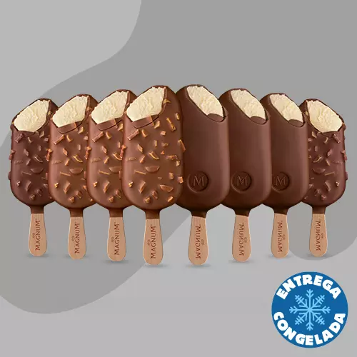 3 Magnum Almendra + 3 M Clásica + 2 M Vegana
