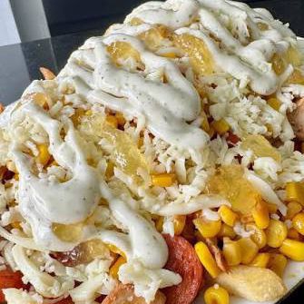 SALCHIPOLLO Gratinada