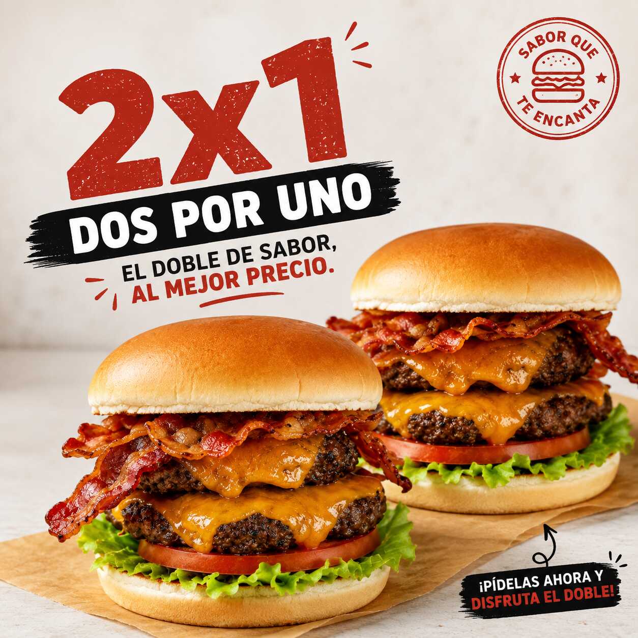 New York Burger 2x1
