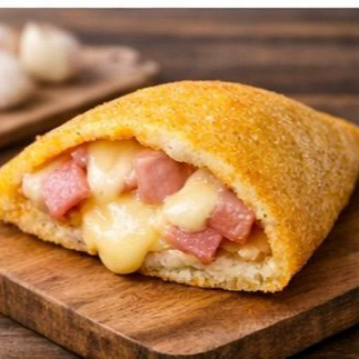 Empanada de jamón con queso