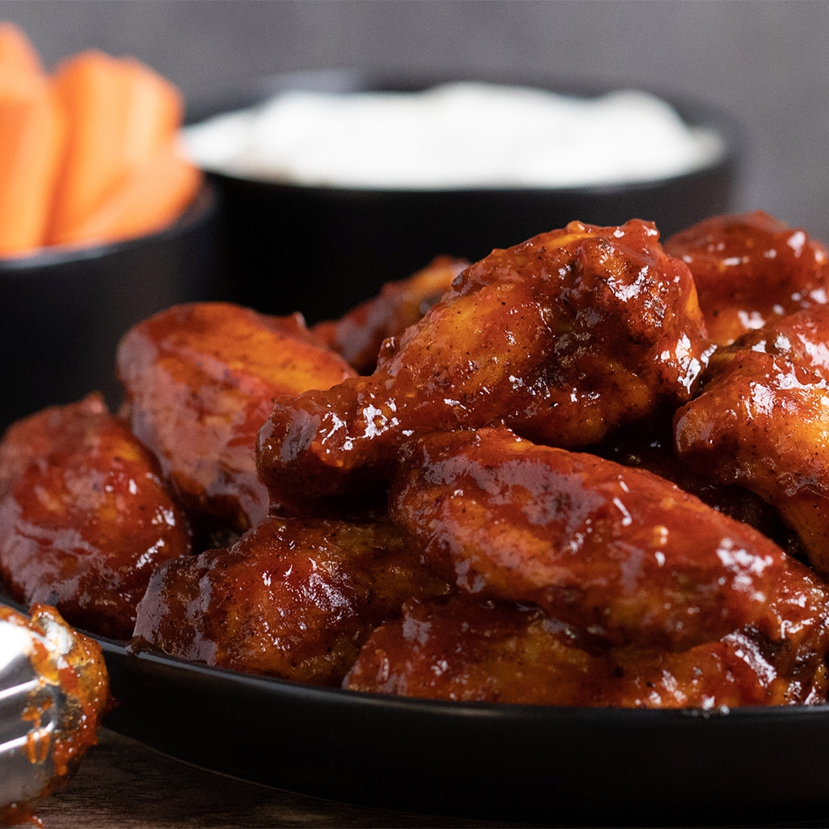 Alitas BBQ o Búfalo 6 pzas