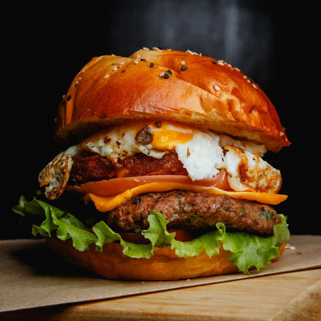 Burger Londres + 120gr Papas Francesas