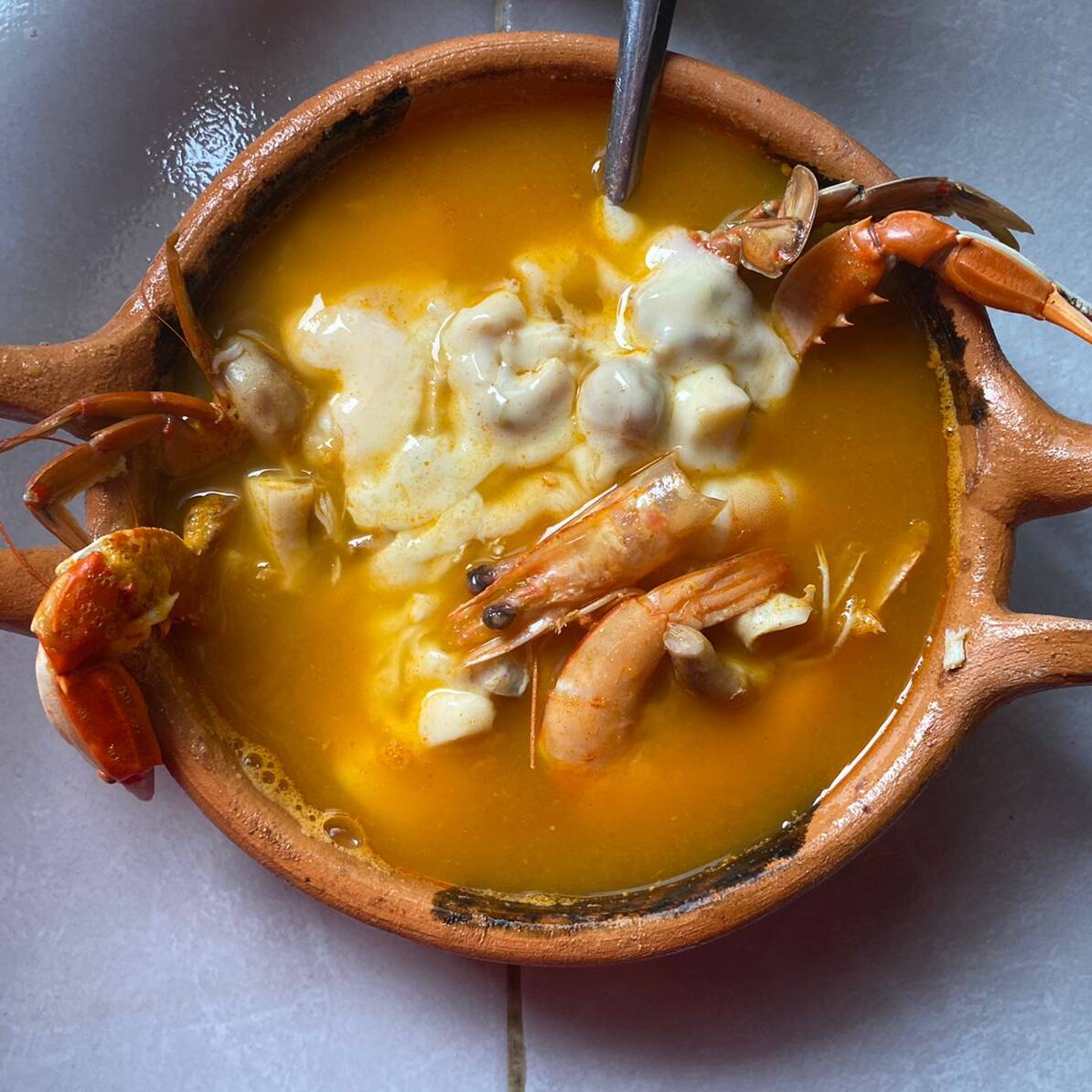 Cazuela de Mariscos