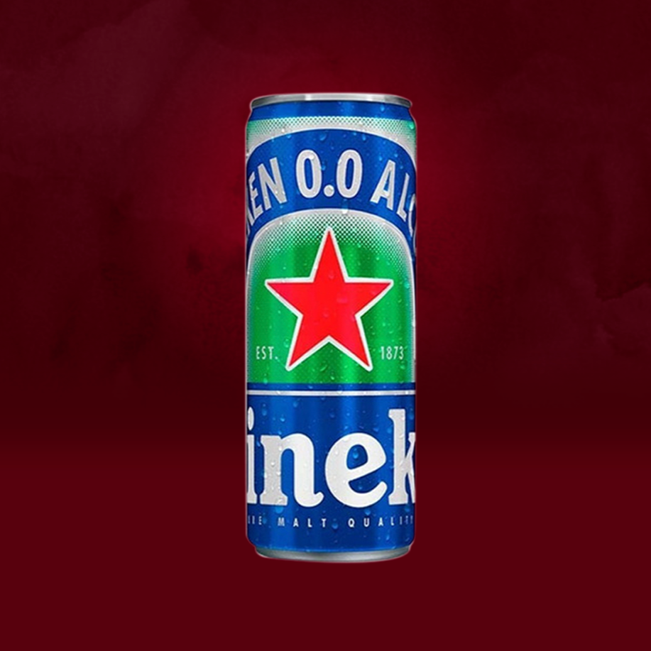 Heineken Sin Alcohol 0.0 Lata