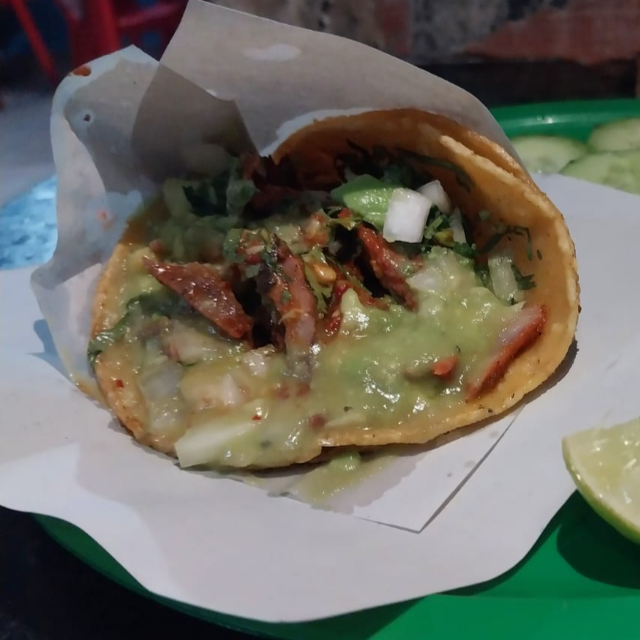Tacos De Adobada