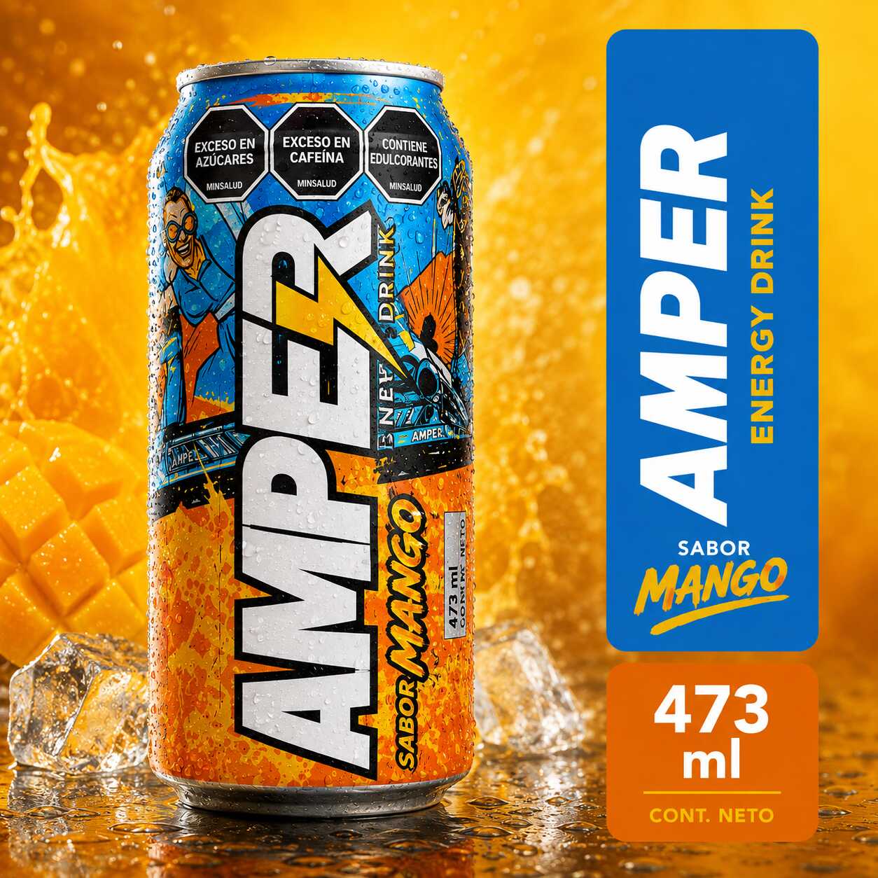 Amper Mango X 473 ML