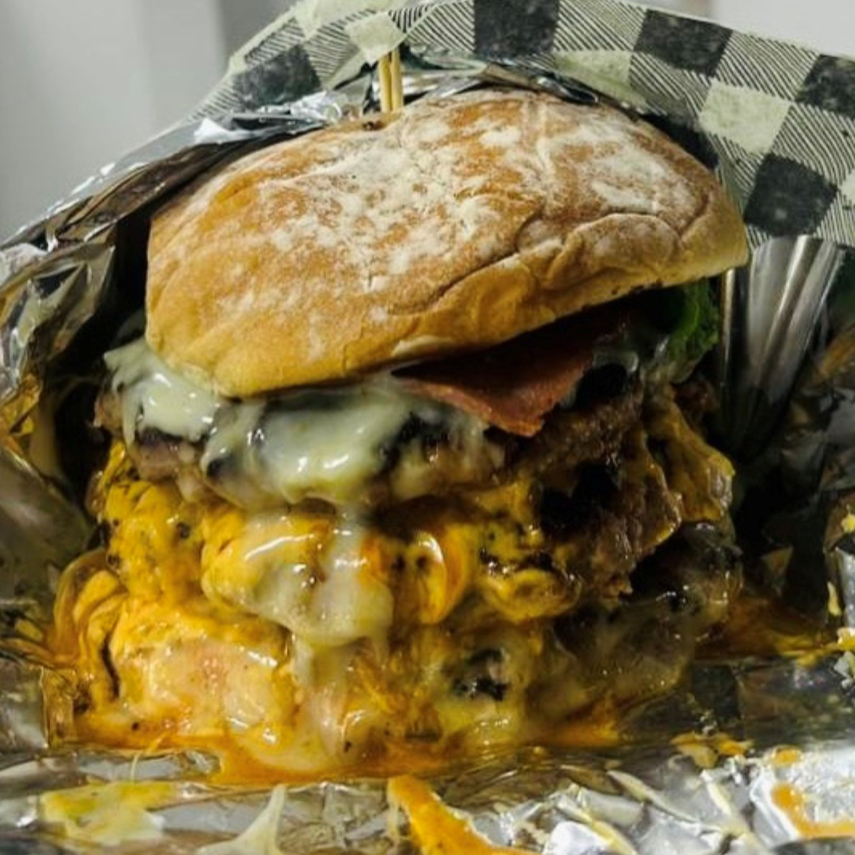 Hamburgesa Sencilla Triple