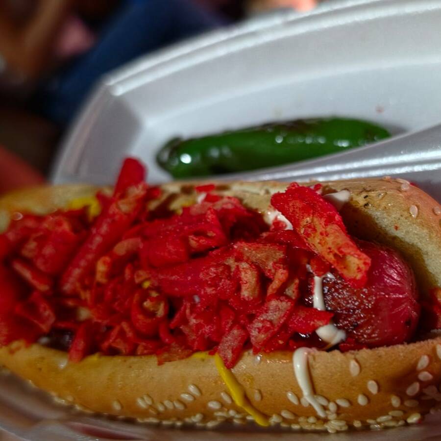 Hot Dog Estilo Takis