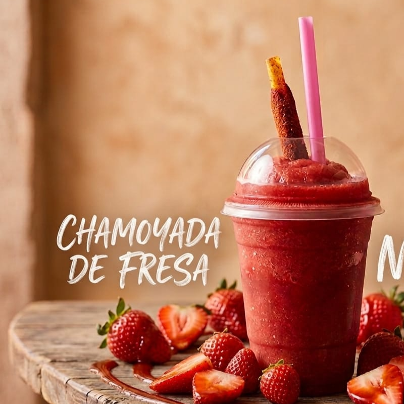 chamoyada de fresa 16oz