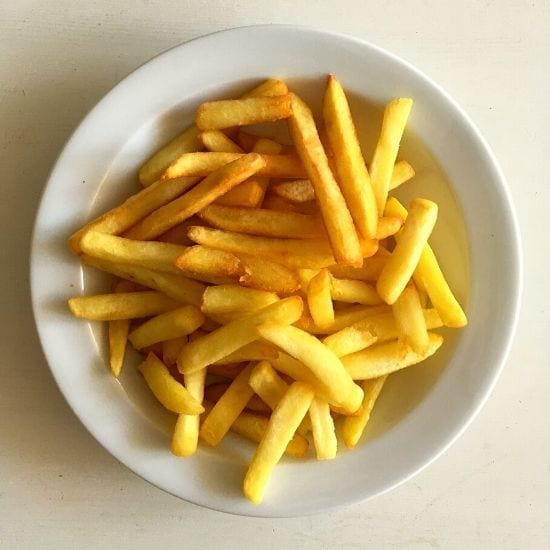 Orden de papas fritas