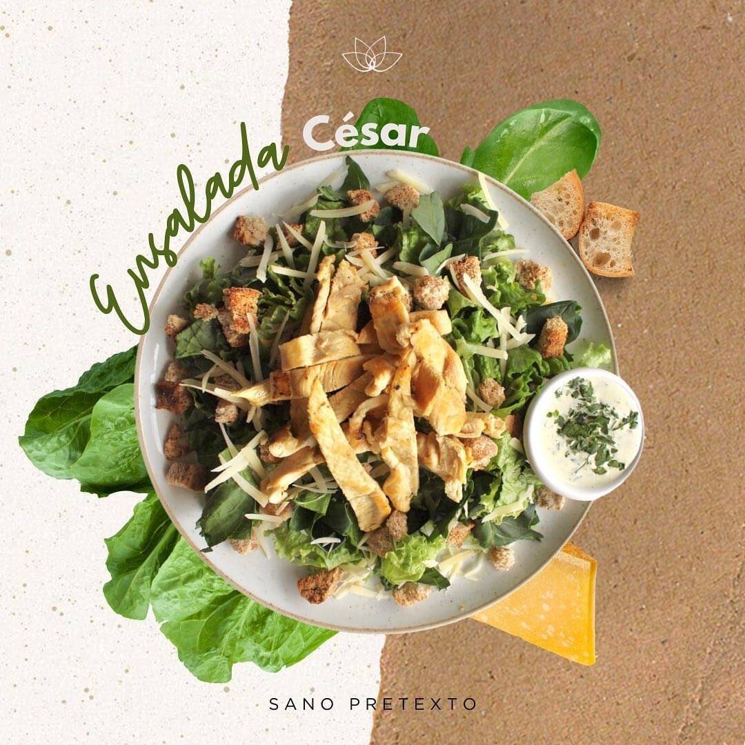 Ensalada Cesar con Pollo