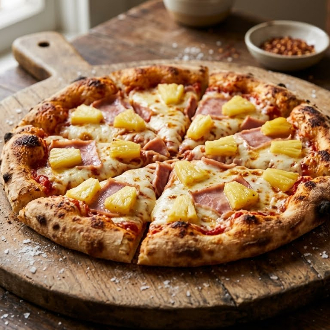 Pizza Hawaiana 6 Porciones