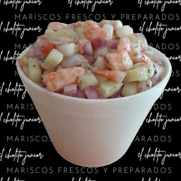 Orden 1\2 Litro Ceviche Camaron Cocido