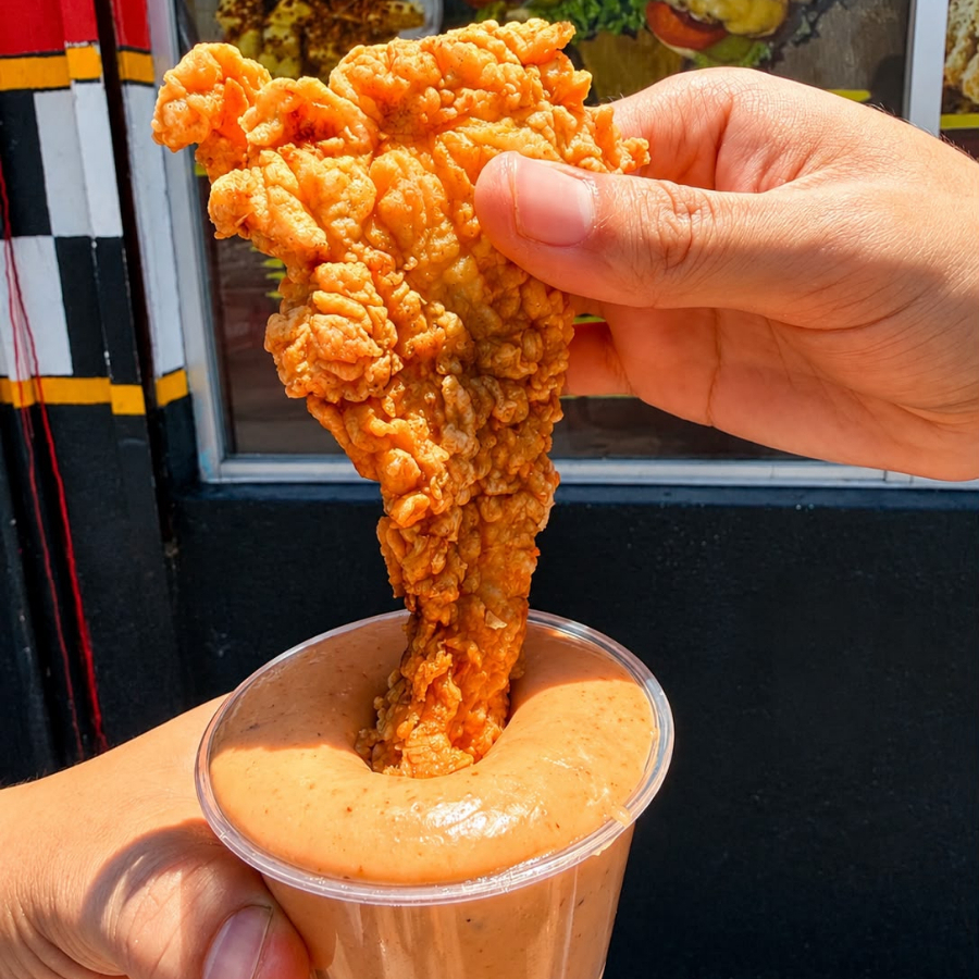 6 Tenders con Canasta de Papas
